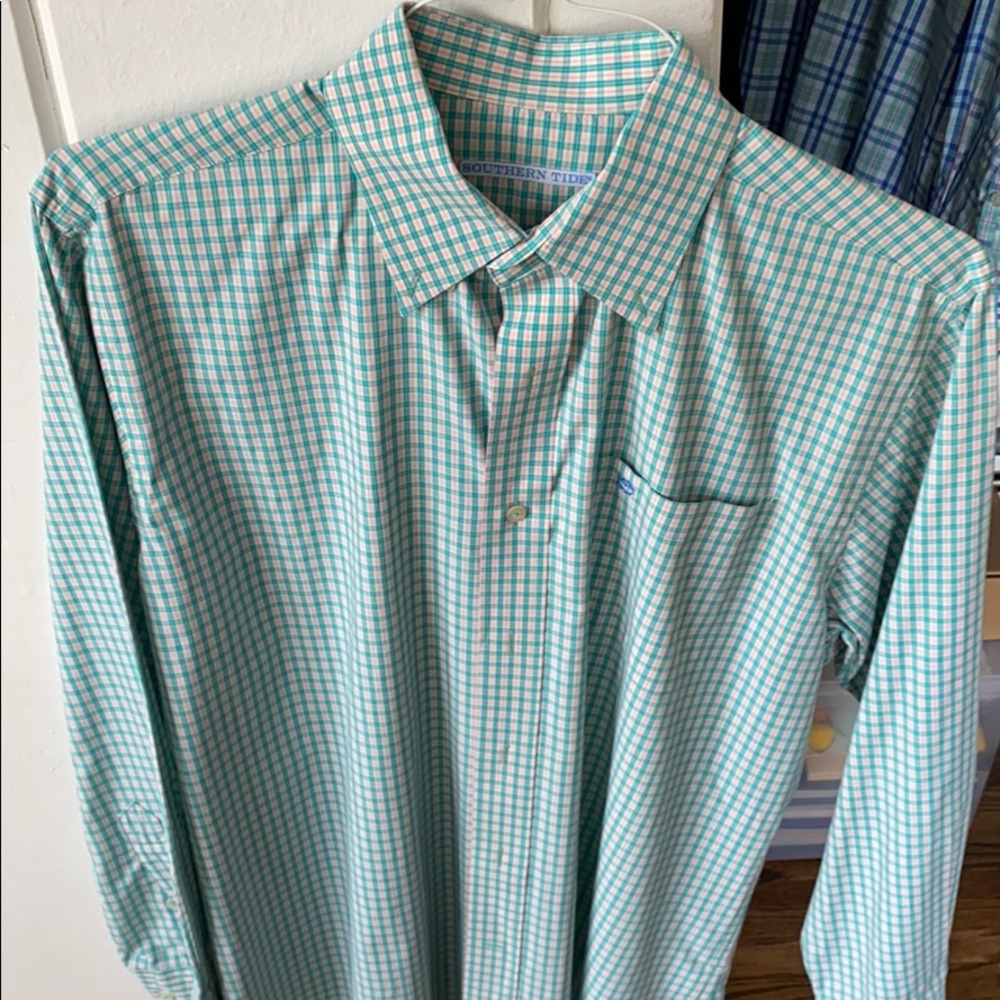 Southern Tide button down shirt